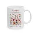 Mama's Wildflower Garden Personalized Mug