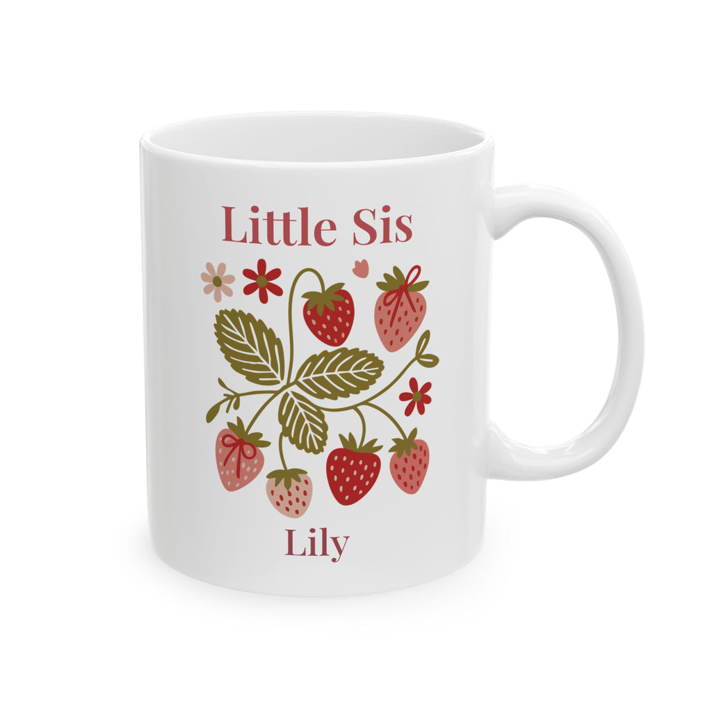 Little Sis Personalized Mug