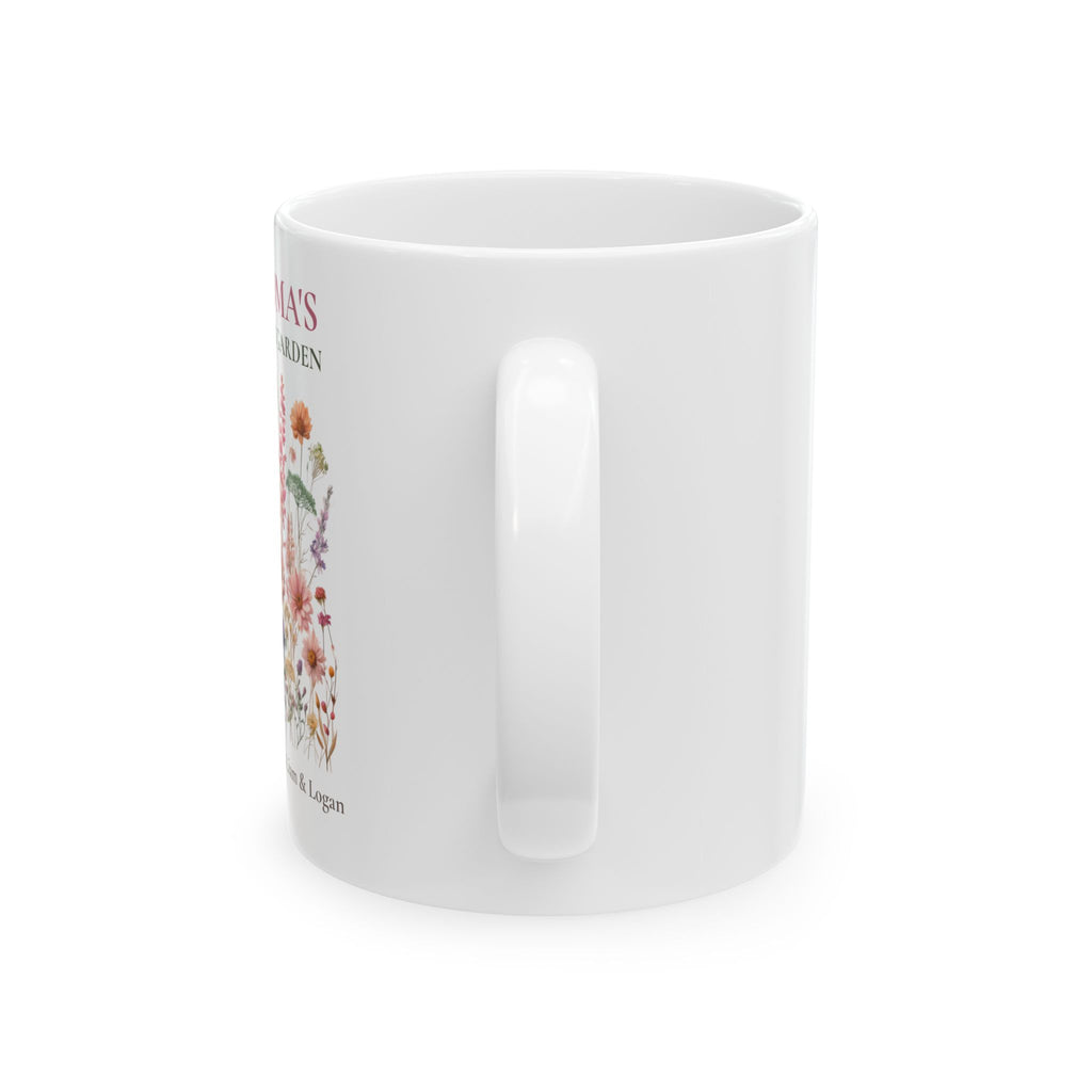 Grandma's Wildflower Garden Personalized Mug