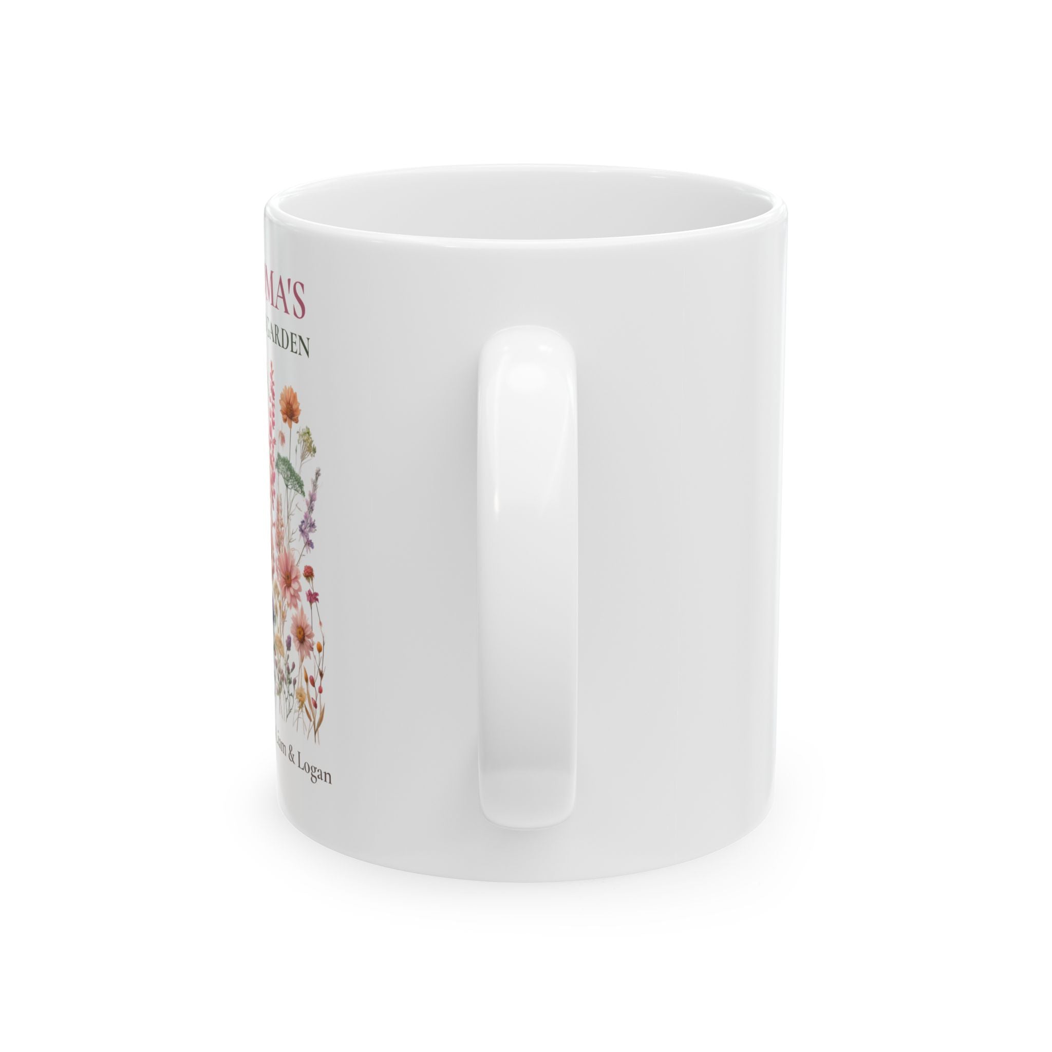Grandma's Wildflower Garden Personalized Mug