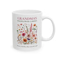 Grandma's Wildflower Garden Personalized Mug