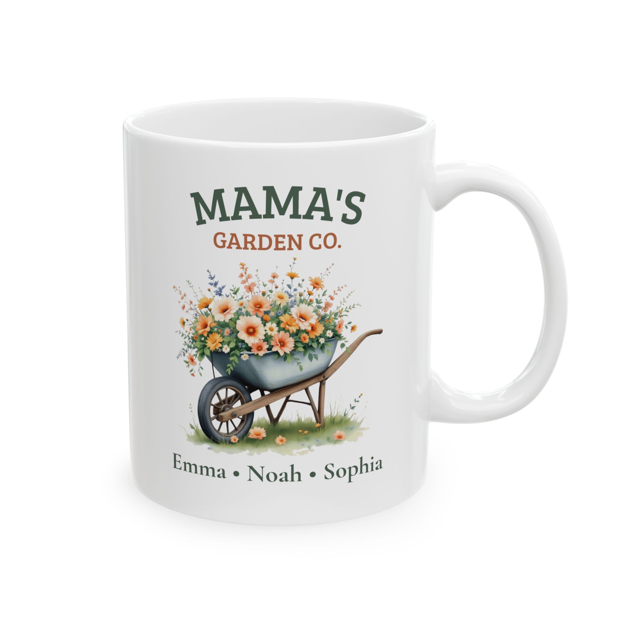 Mama's Garden Co. Personalized Mug