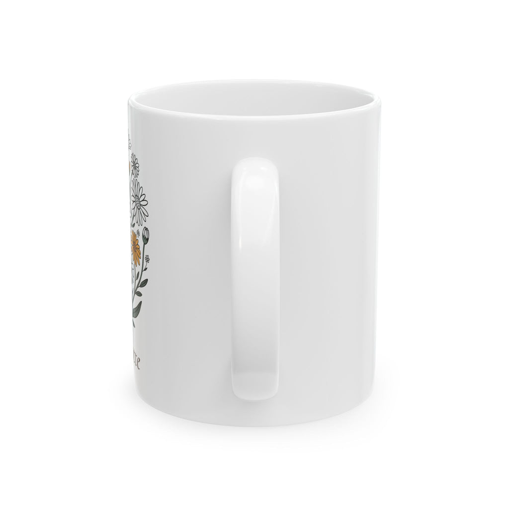 Personalized Daisy Mug with Name