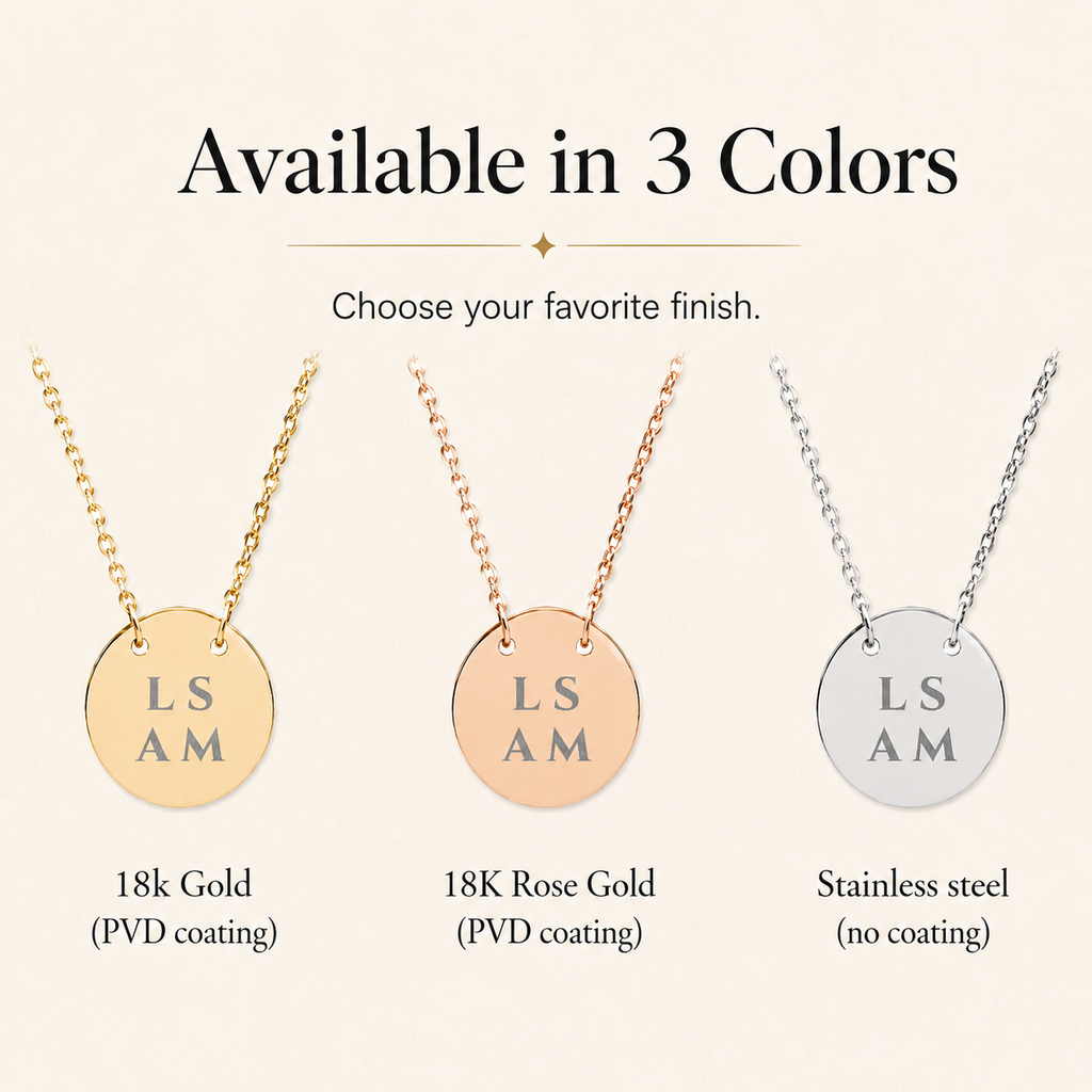 Delicate personalized name necklace displayed in lifestyle setting showing custom spacing text
