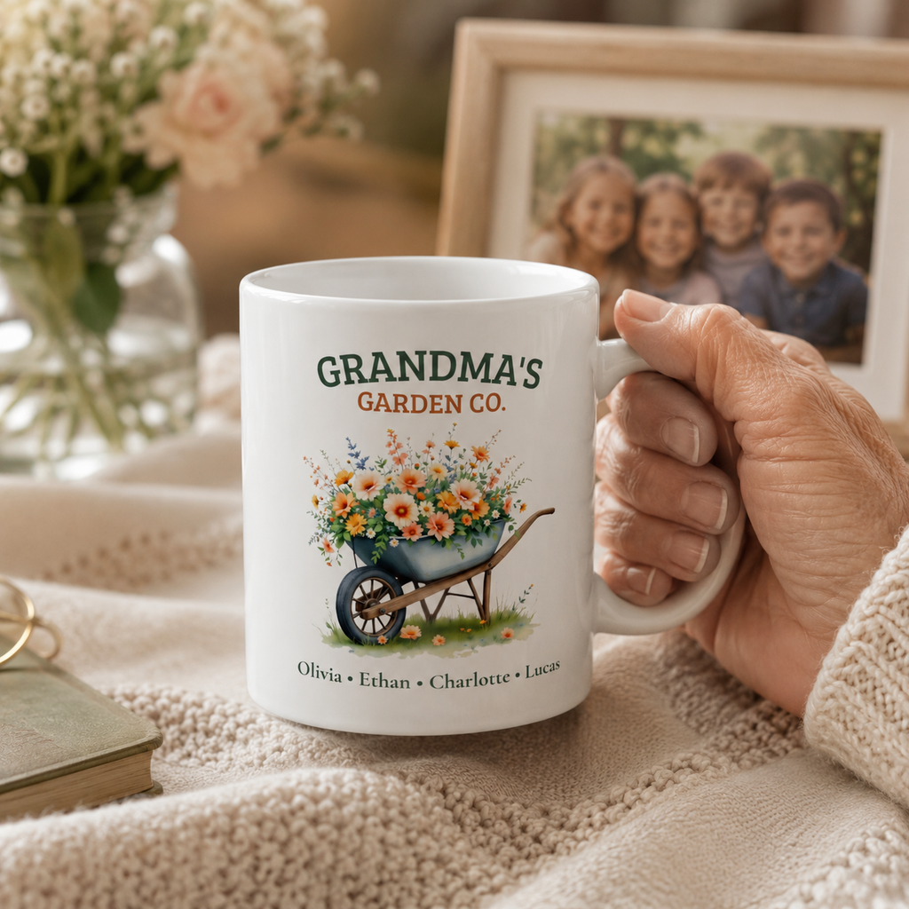 Grandma's Garden Co. Personalized Mug