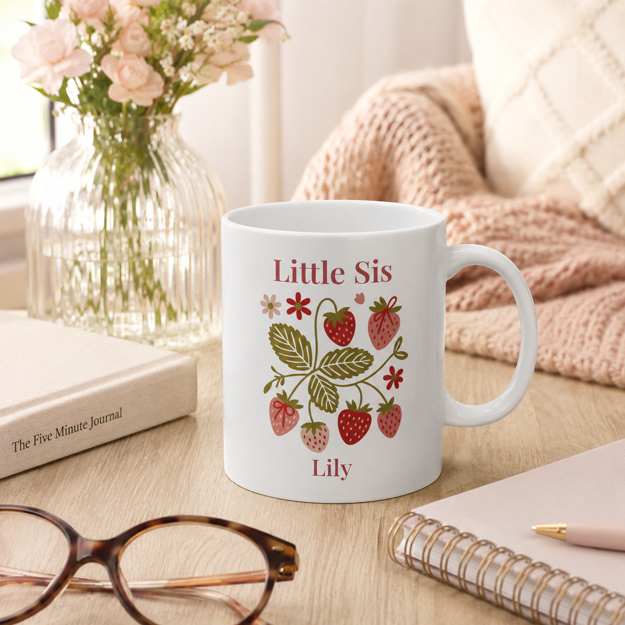 Little Sis Personalized Mug