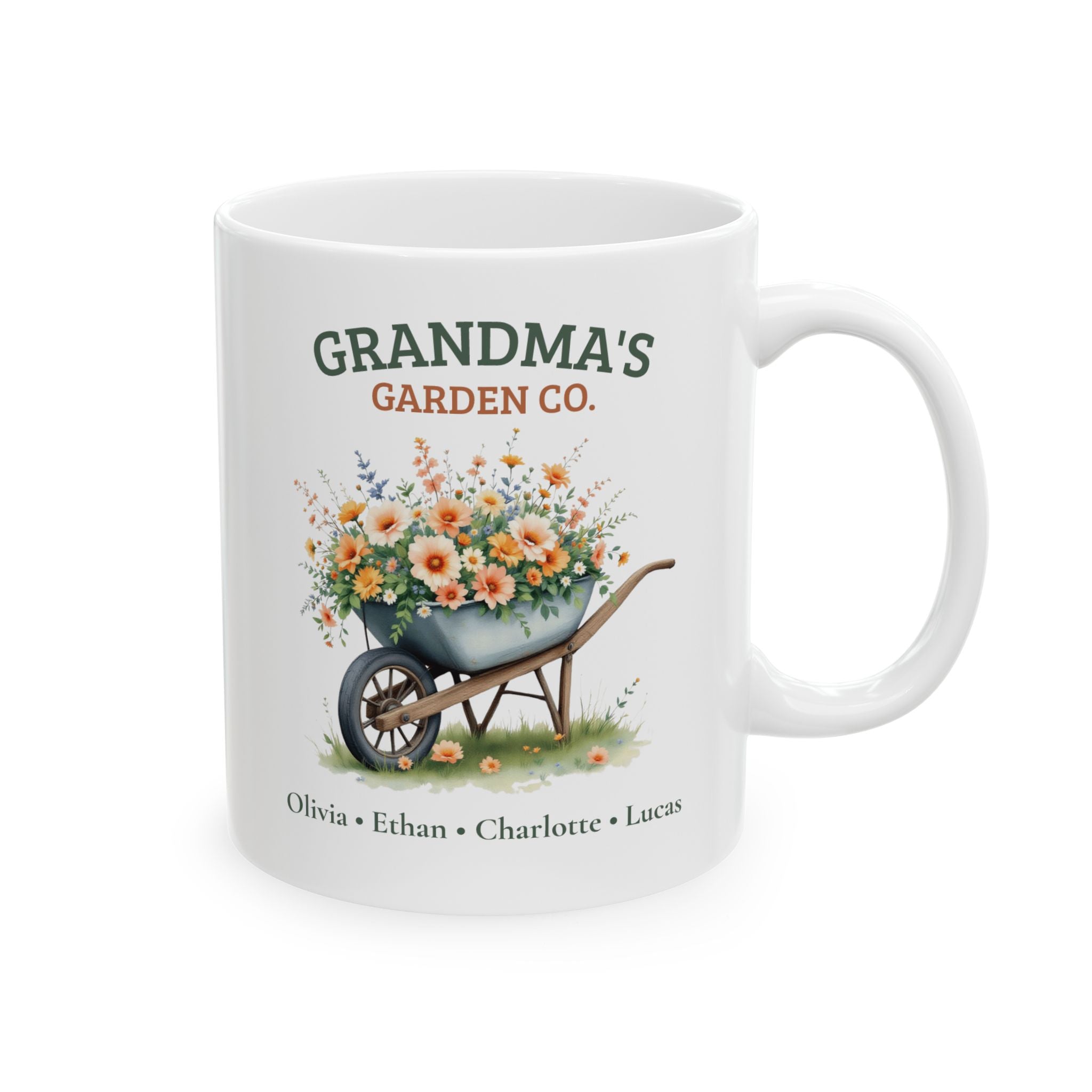 Grandma's Garden Co. Personalized Mug