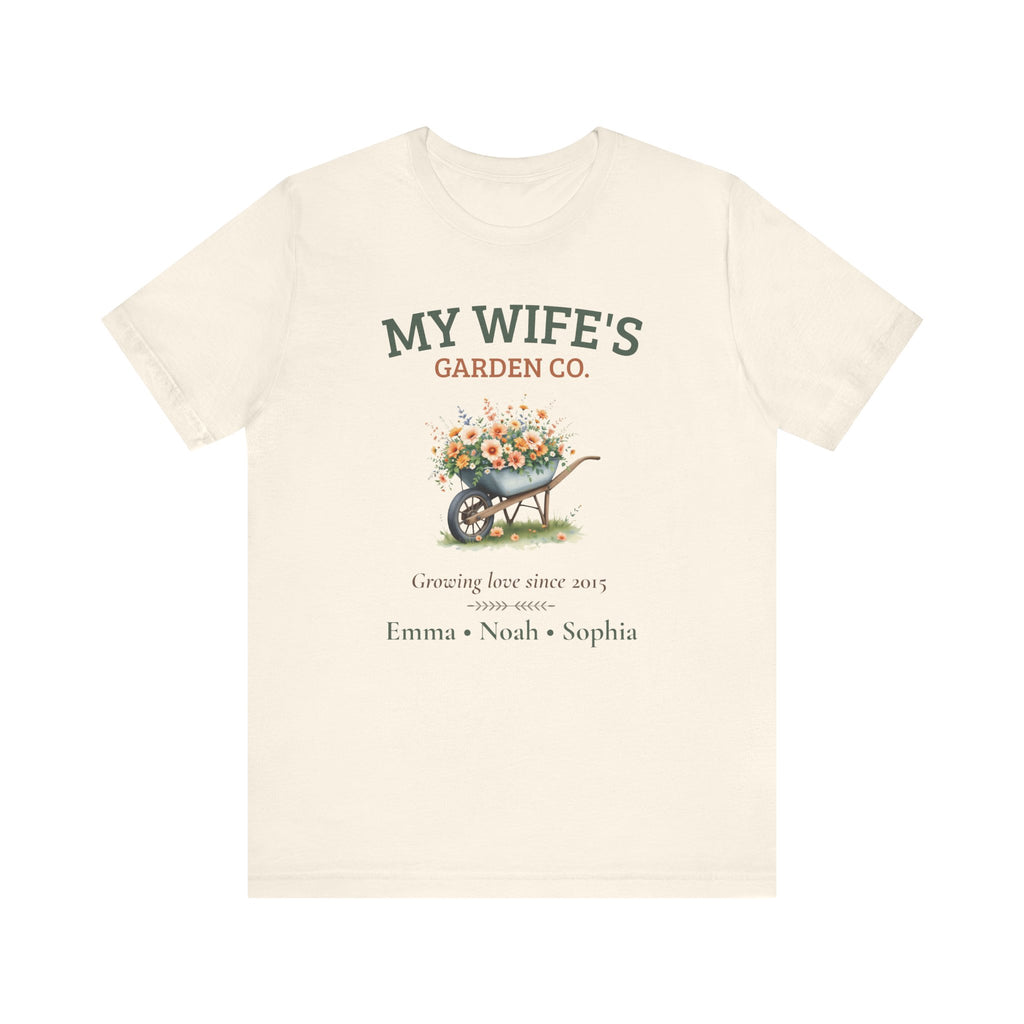 Personalized My Wife's Garden Co. T-Shirt