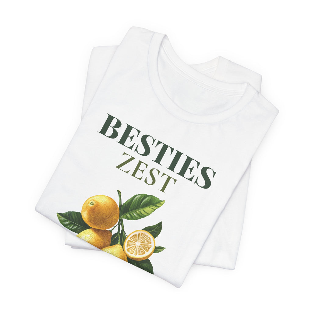 Close-up of the Besties Zest lemon print design