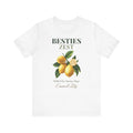 Personalized Besties Zest t-shirt with a watercolour lemon design, 'Picked For Sunny Days' and two best friends' names