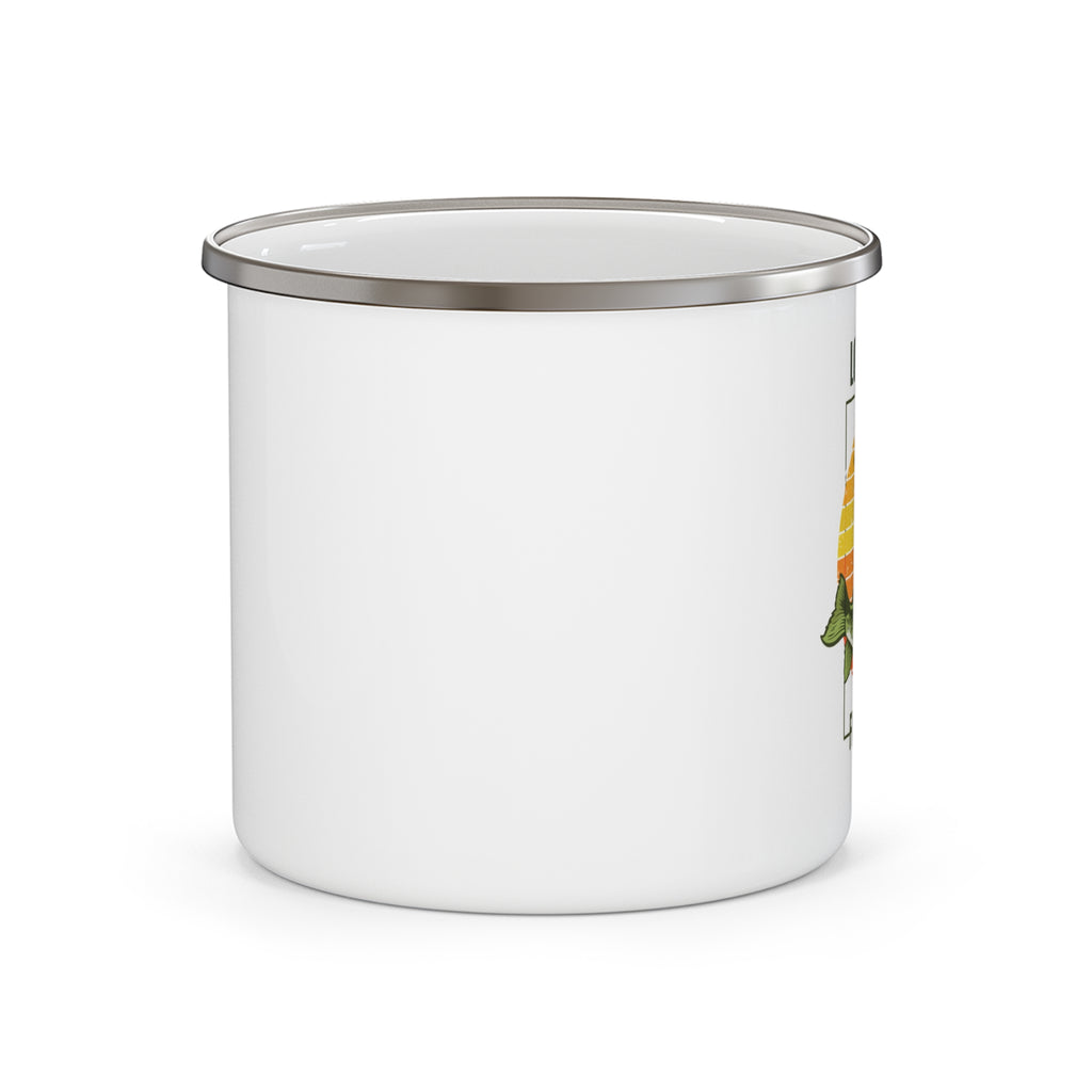 Fish Club personalized mug displayed by the lake or dock